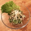 0sayu's cooksnap of when they made デリ風♡水菜とゴボウの濃厚ツナマヨサラダ.
