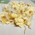 みっくママ's cooksnap of when they made もやしのふわとろスクランブルエッグ♡.