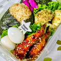 ☆★とももん★☆'s cooksnap of when they made ハンバーグのタネで「しし唐辛子の肉詰め」.