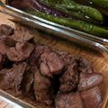 akiccheese's cooksnap of when they made 作り置き★鶏レバーと白葱の生姜味噌煮込み.