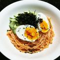 チョコっち☆'s cooksnap of when they made 簡単そうめんでビビン麺.