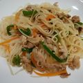 ゆみらんたん's cooksnap of when they made 冷蔵庫の余り物で！そうめんチャンプルー.