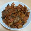 クック99CDNA☆'s cooksnap of when they made 茄子じゃがウインナーの味噌マヨ炒め.