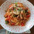 クックVZOPEY☆'s cooksnap of when they made なすとベーコンの簡単トマトパスタ.