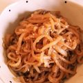 杏、柚希まま's cooksnap of when they made コンニャクの炒め煮.