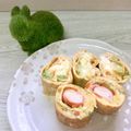 はらぺこしろうさぎ's cooksnap of when they made チーズINカラフル野菜卵焼き★お弁当に♫.