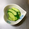 K0A9O0R8U♪'s cooksnap of when they made きゅうりの辛子漬け.