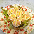 龍青空ママ's cooksnap of when they made 卵とハムと野菜のトースト.