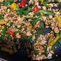 あかめレンジャー's cooksnap of when they made ひき肉とピーマンのオイスターソース炒め.