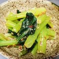 emiky's cooksnap of when they made 小松菜のおかかマヨ醤油.