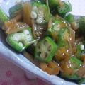 ☆ちゃん☆'s cooksnap of when they made たったこれだけ！！オクラとなめたけ♪.