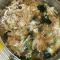 猫まんま☆'s cooksnap of when they made 切干大根のスープ【保育園給食】.