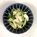 ___ako2___'s cooksnap of when they made 簡単、きゅうりとササミの胡麻マヨサラダ♬.