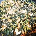 智恵ちゃんのつく恋慕's cooksnap of when they made 大根なっぱの炒め物.