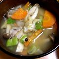 タッキー77's cooksnap of when they made さつま芋入り具だくさん豚汁♪.