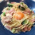 ななごはん。's cooksnap of when they made 超簡単おしゃれ生クリームなしカルボナーラ.