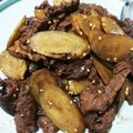 しゃーりん222's cooksnap of when they made 牛肉ゴボウ炒め〜ご飯がススムよ笑.