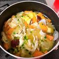 catoffice's cooksnap of when they made うちのさつま汁。.