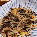 aokin0u0's cooksnap of when they made 卵ともやしとキクラゲの炒め物.
