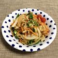 Chikatan☆'s cooksnap of when they made 簡単❀カレー入りナポリタン風焼きそば❀.