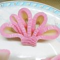 みき☆ハチ's cooksnap of when they made ☆簡単綺麗な蒲鉾の飾り切りお弁当にも☆.