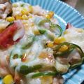 きゅう６７'s cooksnap of when they made ごはんに合う！ピザ風鶏むねオーブン焼き.