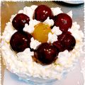 moco✨'s cooksnap of when they made 巨峰のデコレーションケーキ.