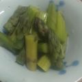 コハク☆。・'s cooksnap of when they made 材料２つだけ。大好き！アスパラの昆布締め.