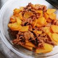 ｺｱﾗ's cooksnap of when they made 材料２つで簡単♪じゃがいもとひき肉炒め.