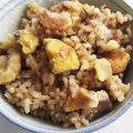 usamimisan's cooksnap of when they made 丹波栗の栗ごはん.