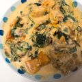 riri58's cooksnap of when they made 粉ミルク大量消費！青梗菜のクリーム煮.