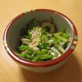 もんしゅしゅ's cooksnap of when they made 簡単 竹輪 チンゲン菜の オイスター炒め.