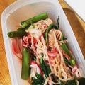ふぁんたにゃん's cooksnap of when they made 空芯菜とカニかま♪のニンニク醤油炒め.