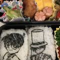 мёё§'s cooksnap of when they made 名探偵コナン キャラ弁.