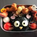 canelé032's cooksnap of when they made 幼稚園お弁当*猫*キャラ弁.