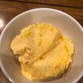 まいプリ☆'s cooksnap of when they made 冷凍マンゴーで♪爽やかヨーグルトアイス.