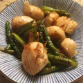 チェスナッツママ's cooksnap of when they made アスパラとほたてのバター焼き.