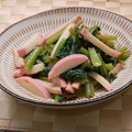 プルンバゴ's cooksnap of when they made かまぼこと小松菜のマヨポン酢炒め.