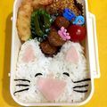 ちこっちママ's cooksnap of when they made ノンタン 弁当（キャラ弁）.