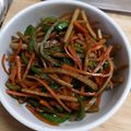 chie32's cooksnap of when they made カレーきんぴらごぼう！.