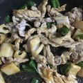 12aloe26's cooksnap of when they made 豚肉柔らか♪蓮根と豚肉のからし炒め.
