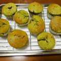 つきみん★'s cooksnap of when they made 抹茶と小豆のマフィン.