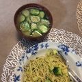テヨン1's cooksnap of when they made 冷や汁（いりこだし）.