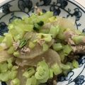 ハニ〜's cooksnap of when they made レンジで簡単！大根とひき肉の煮物.