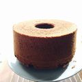 kaokaofood's cooksnap of when they made ♪チョコみるくシフォン♪.
