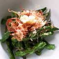 ♡こもれび♡'s cooksnap of when they made 素揚げいんげんの生姜和え.