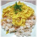 クルミの家's cooksnap of when they made 彩りキレイ☆ひな祭りのちらし寿司.