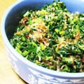 mikkusan's cooksnap of when they made ゴマとおかかと大根の葉っぱの常備菜.