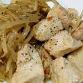 あおやがら's cooksnap of when they made 超簡単！鶏肉ともやしのウェイパー炒め.