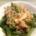 miiko大好き's cooksnap of when they made いんげんとしらたきの炒め煮.